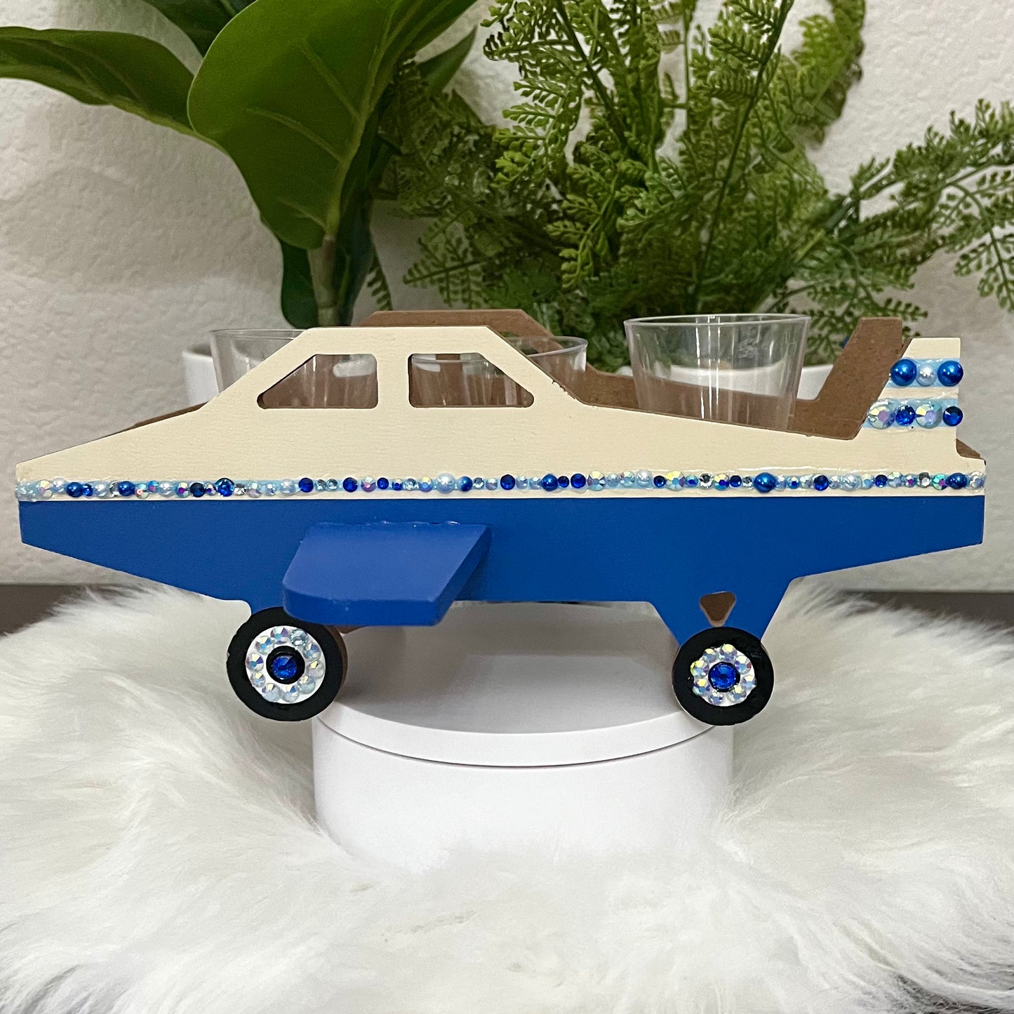 Airplane Shot Glass Holder