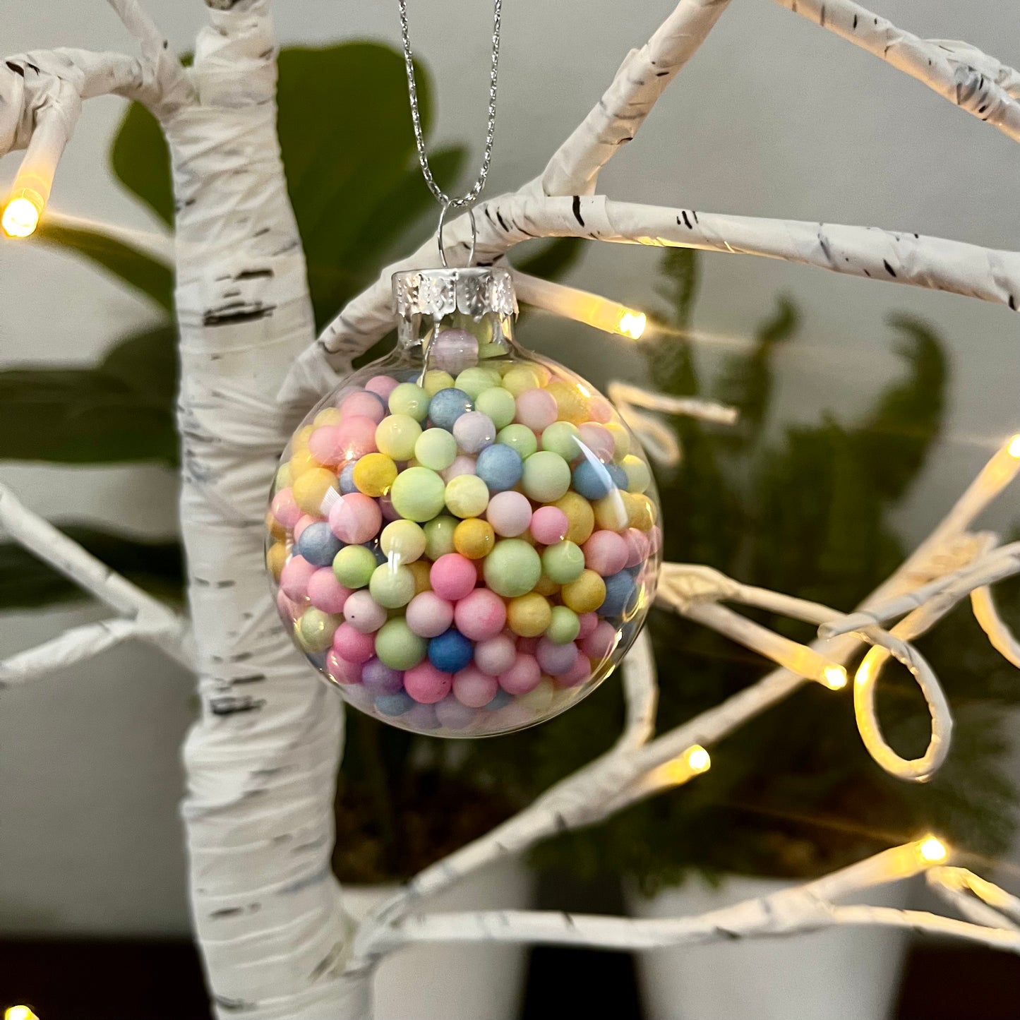 Confetti Glass Ornament
