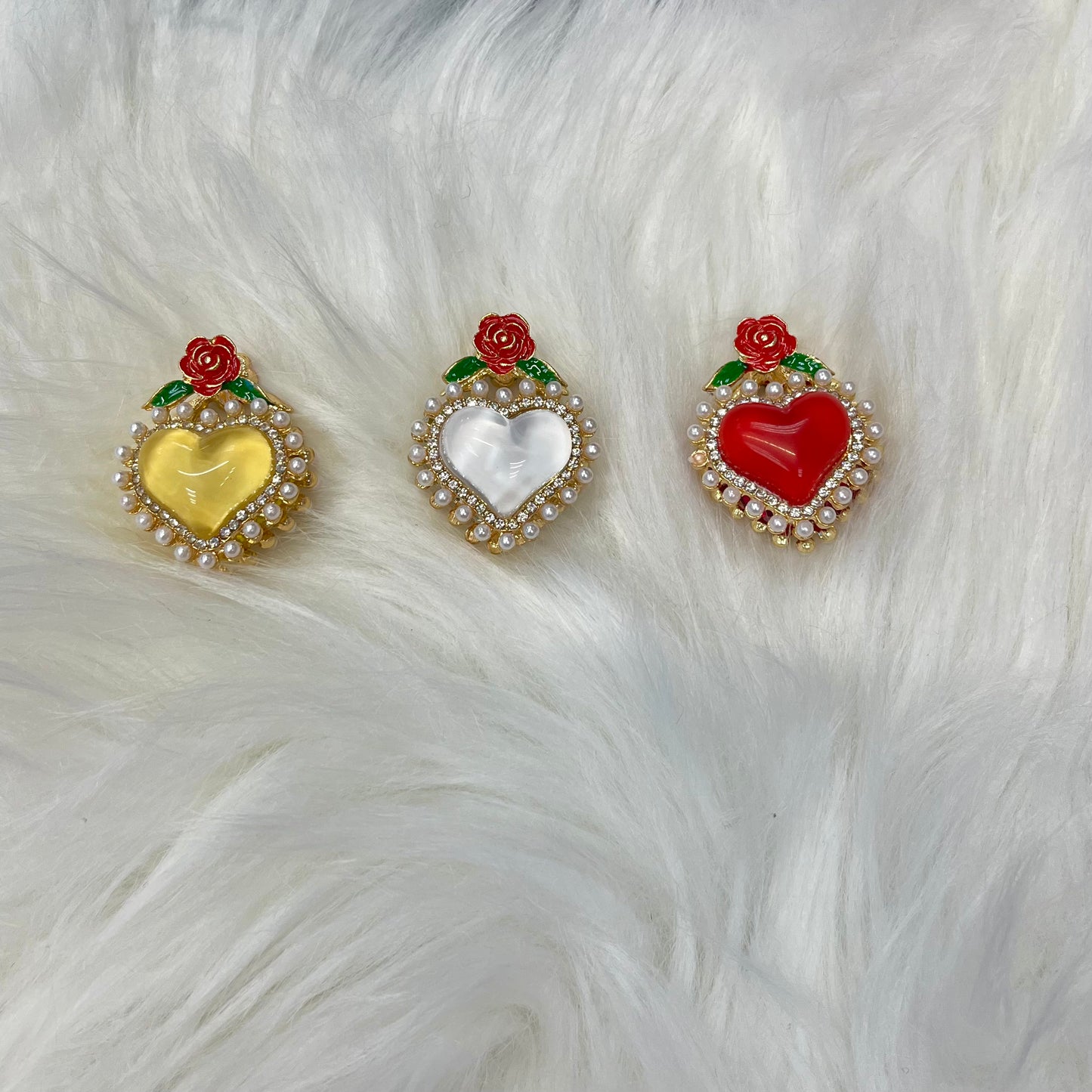 Fancy Beads - Hearts
