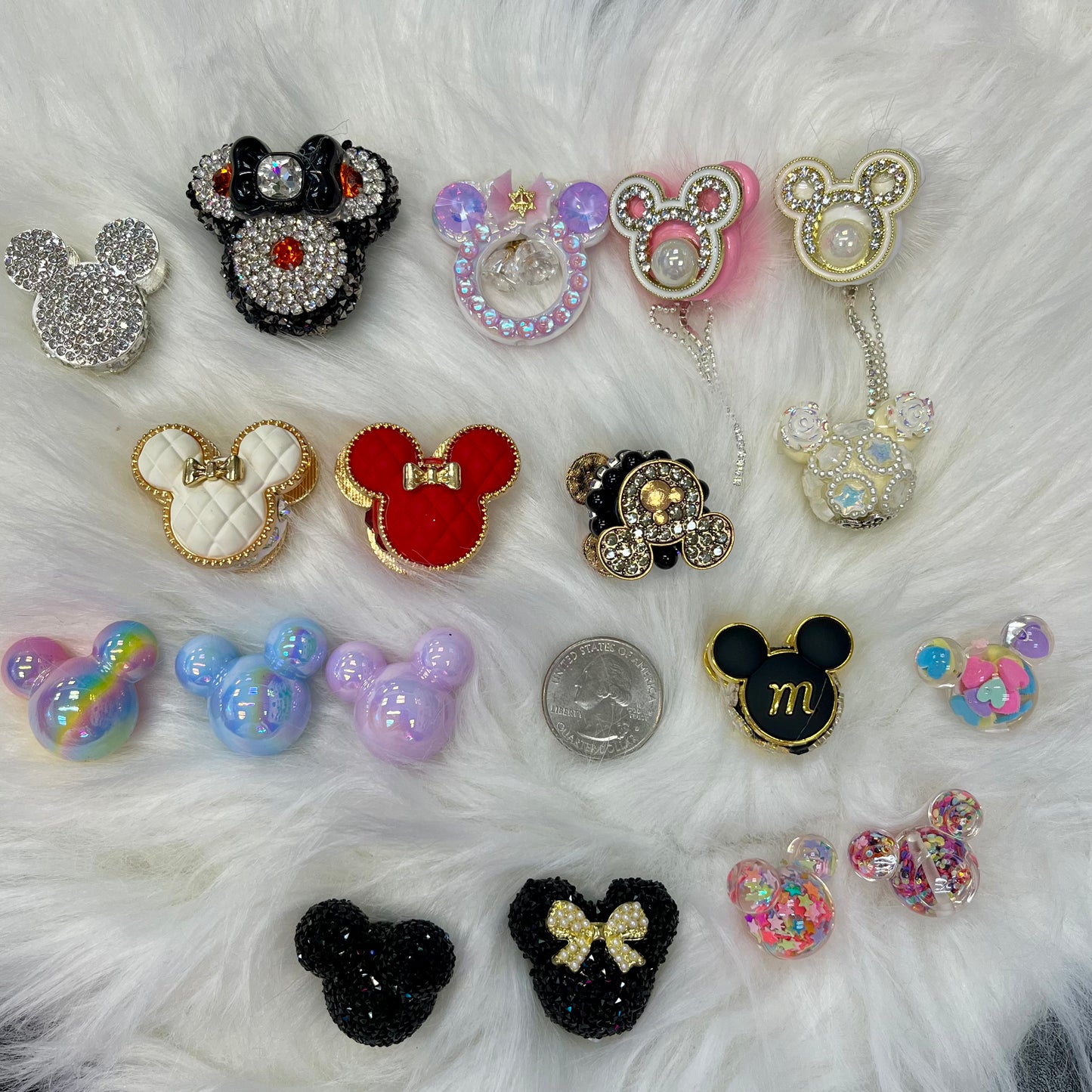 Fancy Beads - Mouse Heads