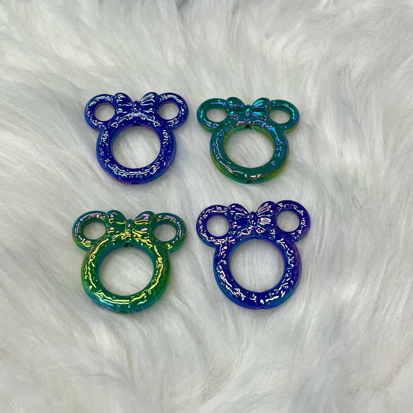 Fancy Beads - Mouse Heads