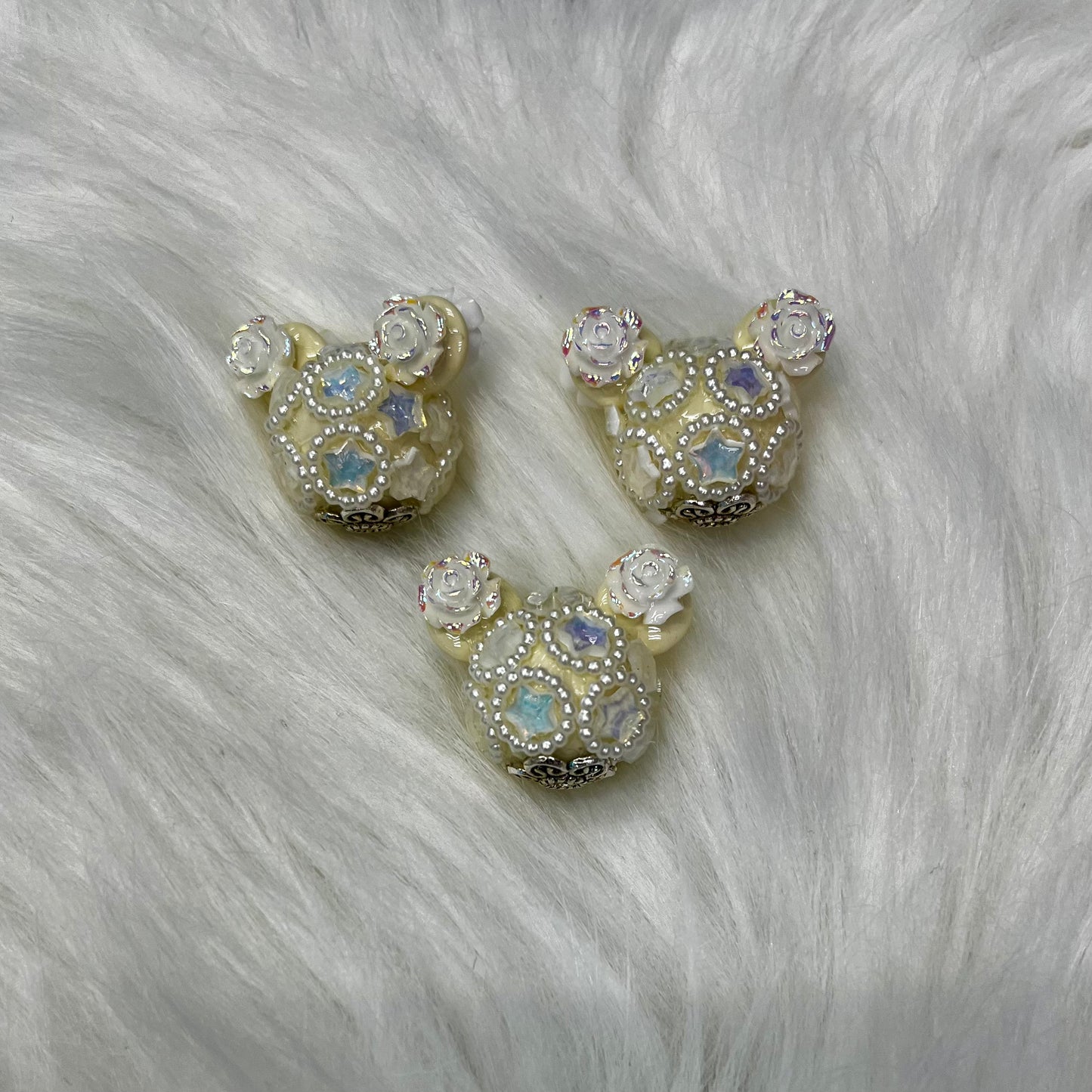 Fancy Beads - Mouse Heads