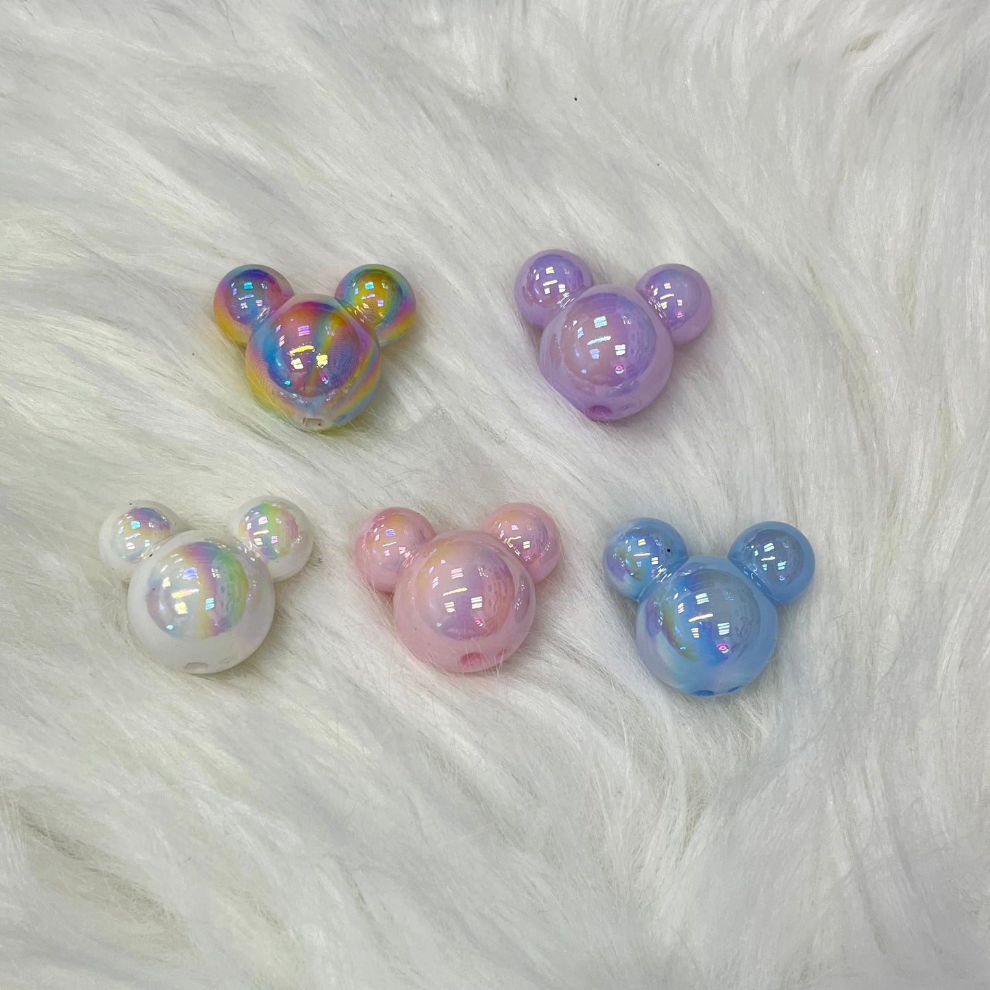 Fancy Beads - Mouse Heads