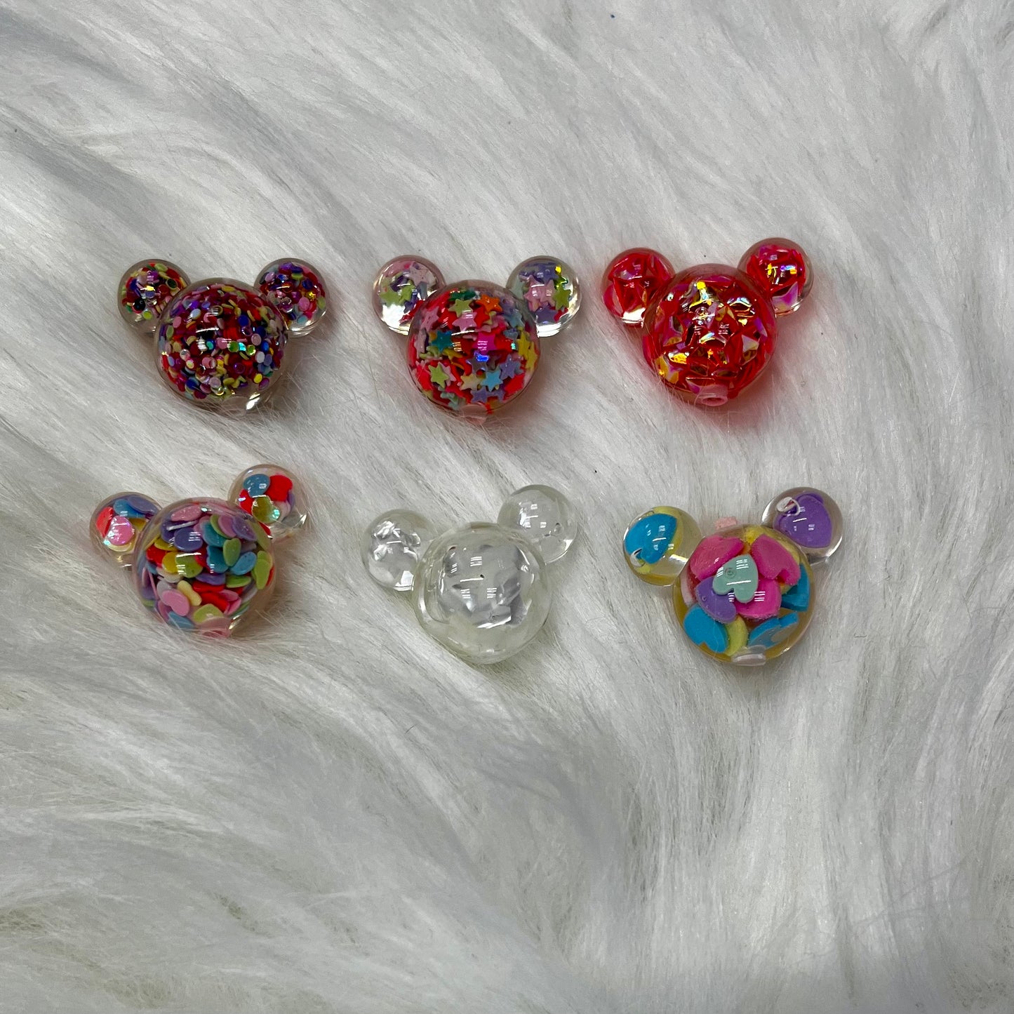 Fancy Beads - Mouse Heads