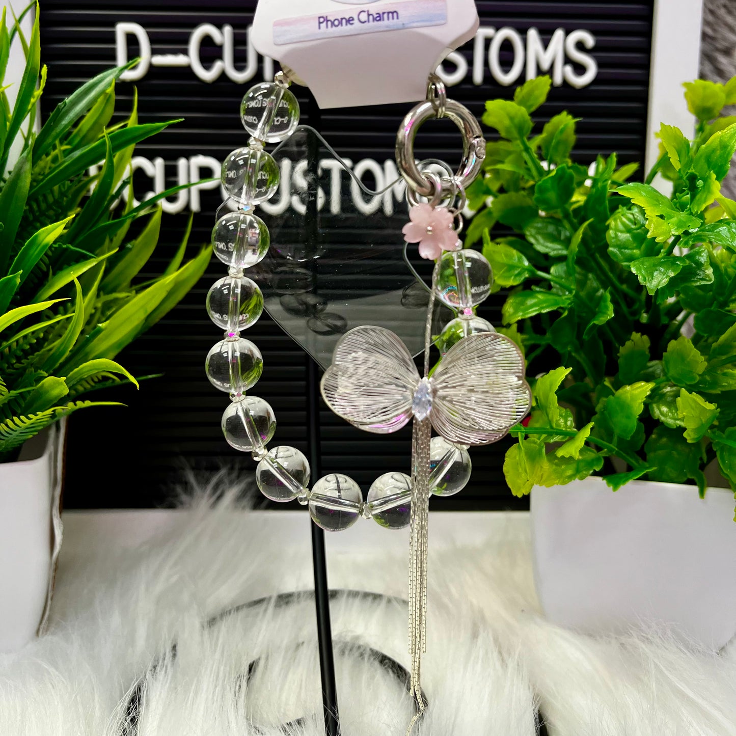 Flower Dangle Phone Charm