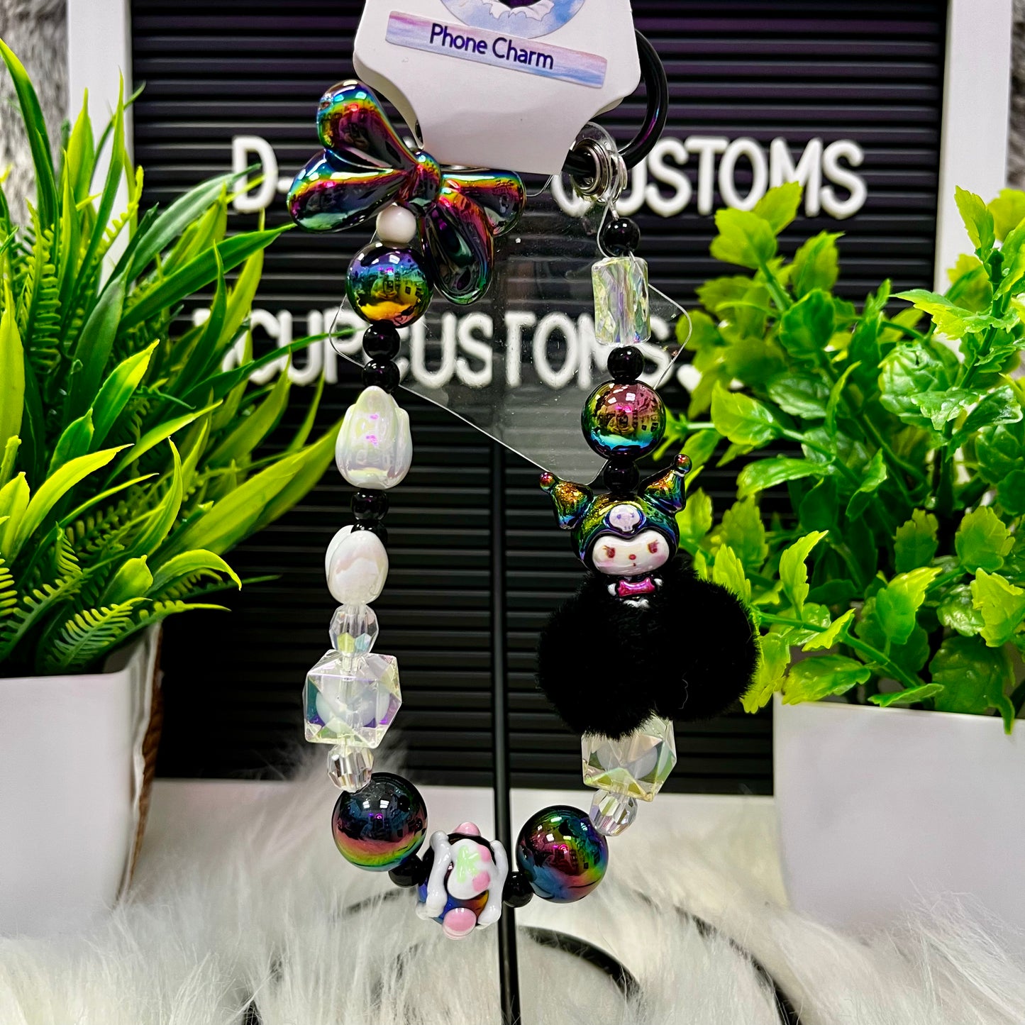 Rabbit HK Phone Charm