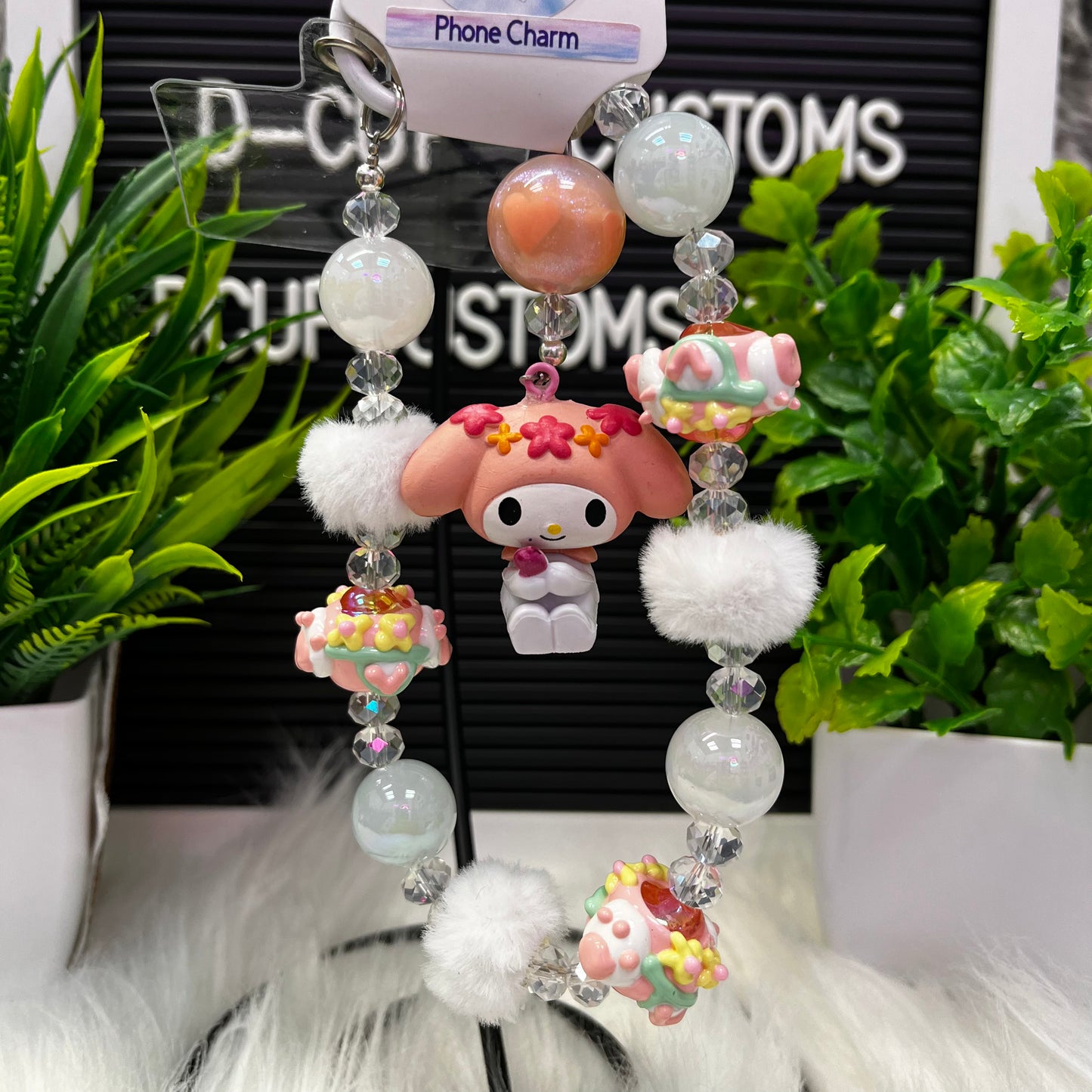 My Bestie HK Dangle Phone Charm