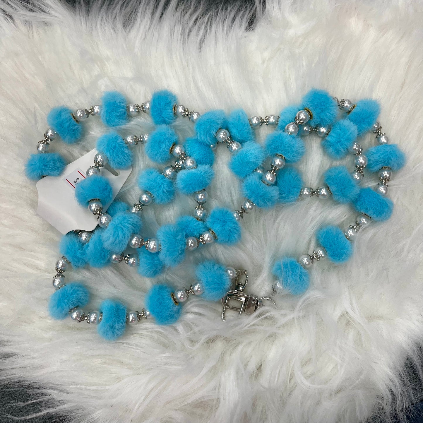 Blue Fuzzy Body Cross Over