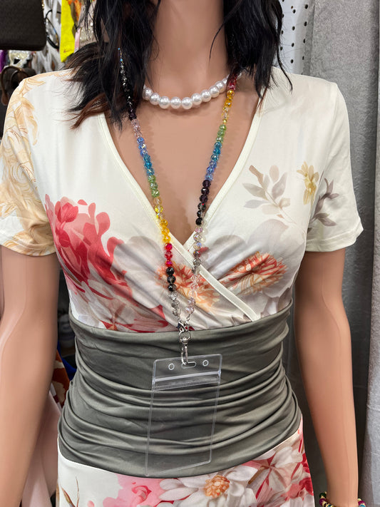 Rainbow Lanyard