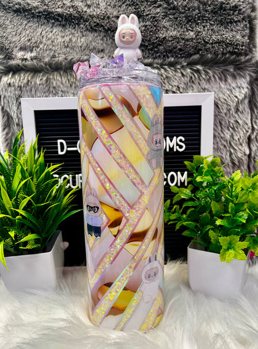 Fuzzy Mischievous Smile Character