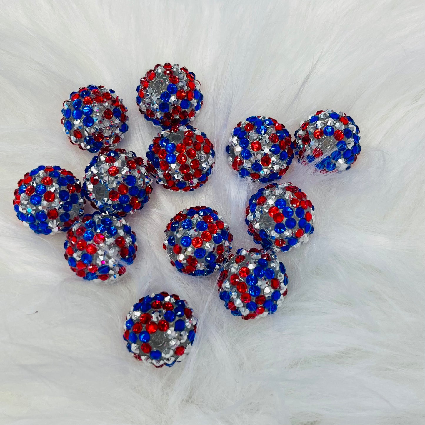 Patriotic Rhinestones (18mm)