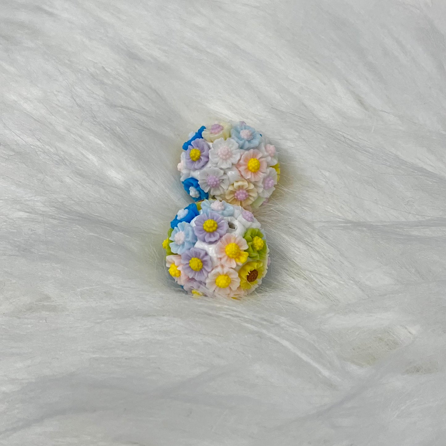 Flower Covered Beads