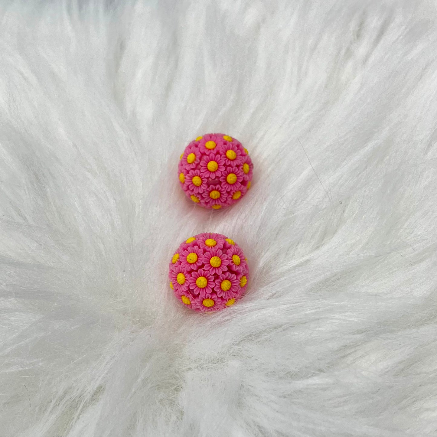 Flower Covered Beads