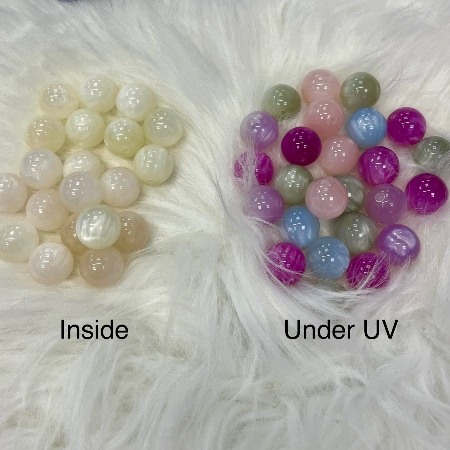 UV Color Changing Beads (16mm)