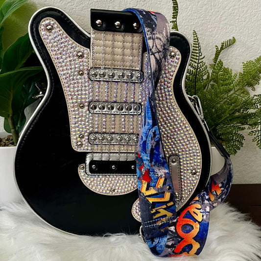 Black and White Guitar Purse