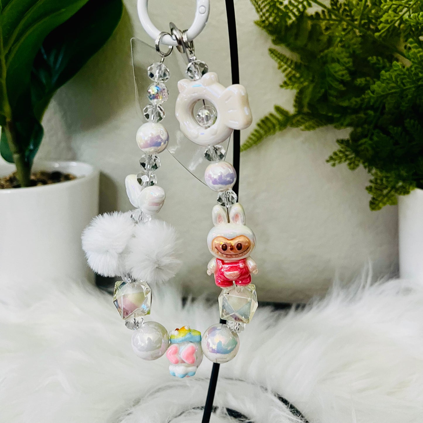 Mischievous Smile White Monster