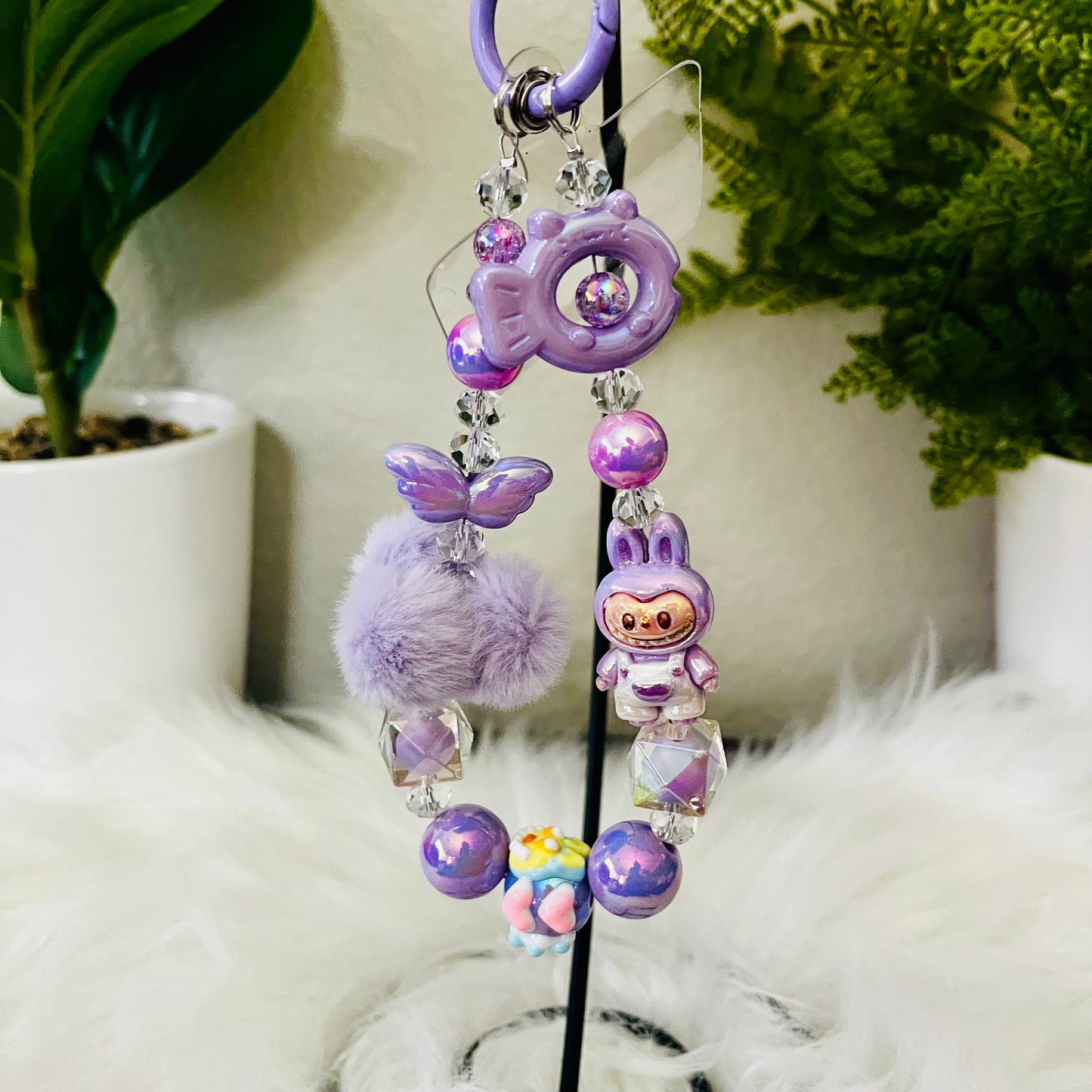 Mischievous Smile Purple Monster