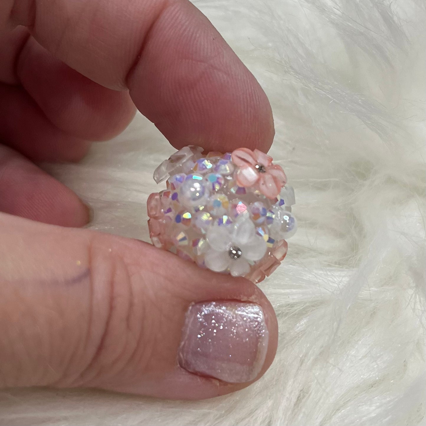 Flower 3D Rhinestone (18mm)