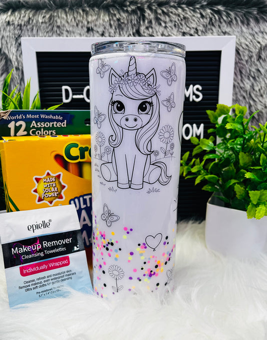 Unicorn Coloring Page