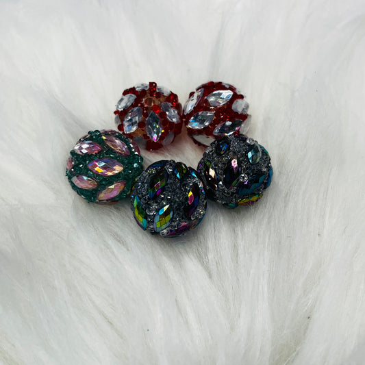 Sparkle Beads with Diamond Shapes (20mm) (Copy)